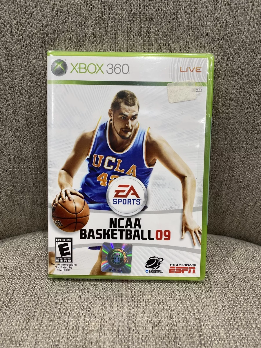 Ncaa basketball 09 xbox cheap 360 for sale