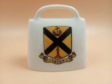 Crested China - LEVEN Crest - Old Swiss Cow Bell 53mm - Goss.