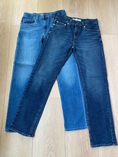 Lot 2 Boys Levi Strauss Signature Gold Straight Leg Jeans 18 Regular