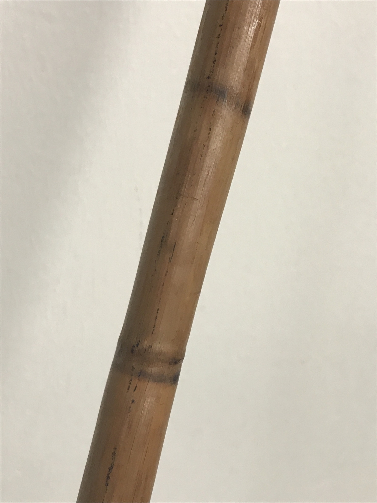 Antique Bamboo Walking Cane Lightweight and Strong! Gem