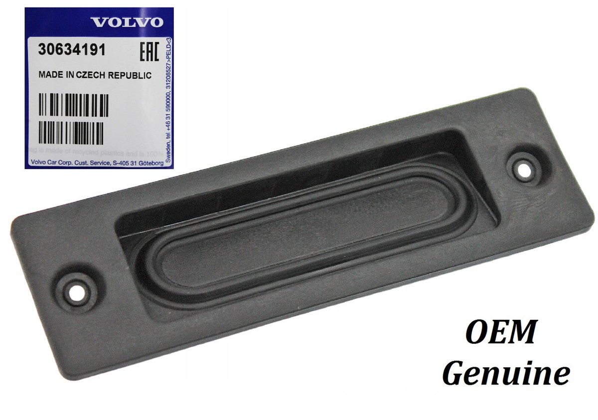 Volvo S40 Rubber Button Handle Lever Tailgate Bootlid 30634191 OEM
