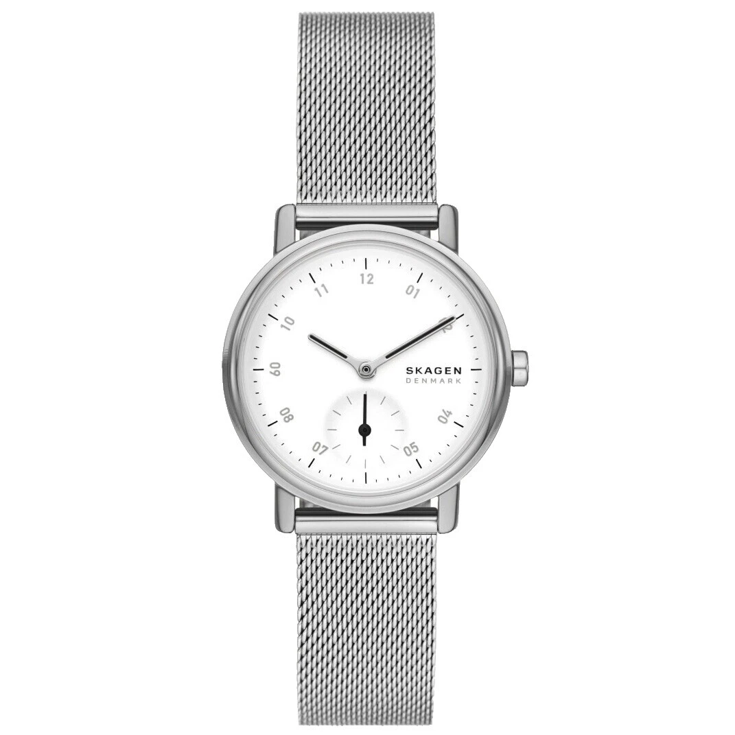 Skagen Stainless Steel Band Quartz Wristwatches