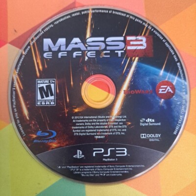 Mass Effect 3 (Sony PlayStation 3, 2012) PS3 Mass Effect III Video Game VG Cond.