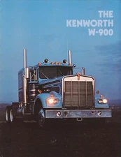 Kenworth W900 70s POSTER 24 X 18 INCHES Big Rig