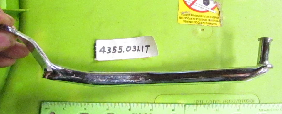 Pedal de freno Montesa Cappra 250 CINCO p/n 43.55.031.1 T NOS 43M # 1 1969-1970 Foto 3 de 4