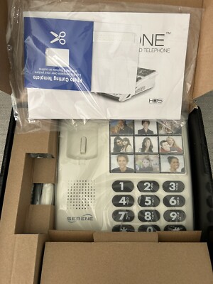 Serene Innovations HD-40P High Def Amplified Photo Phone HD-40P Senior Friendly