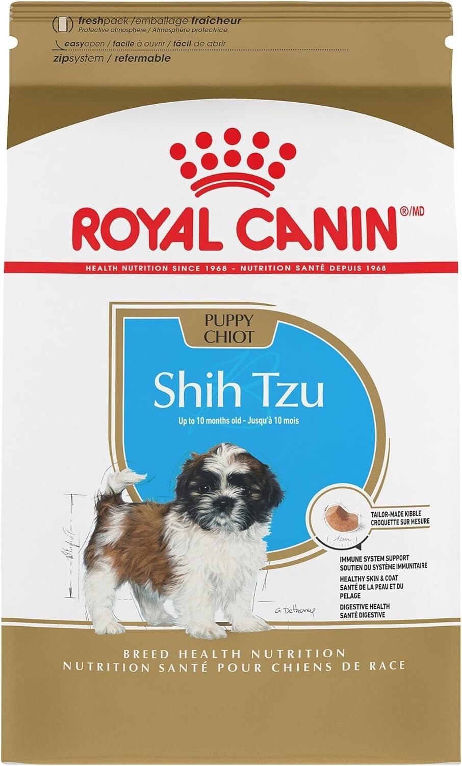 Royal Canin® Breed Health Nutrition® Shih Tzu Puppy Dry Dog Food, 2.5