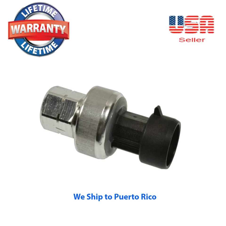 A/C Refrigerant Pressure Sensor + Connector Fits Chevrolet Aveo Buick 22664328 - Image 2 of 3