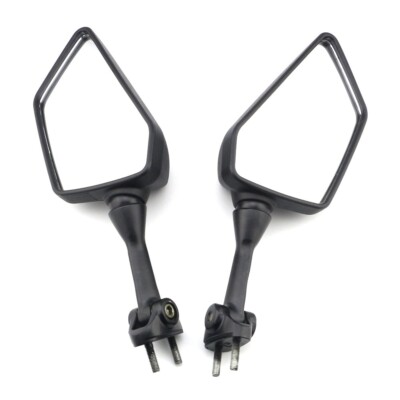 Black Motorcycle Rearview Mirrors For Kawasaki Ninja 250R EX250 2008-2012 2009