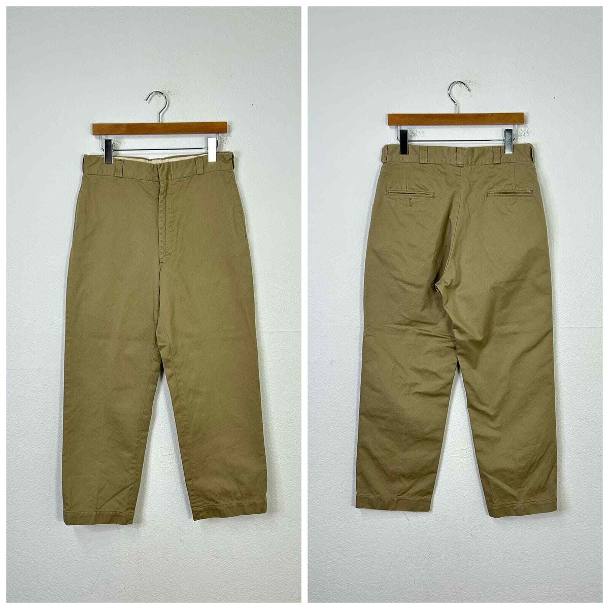 60s 70s vintage military U.S. Army cotton chino pants 60s 70s vintage military U.S. Army cotton chino pants