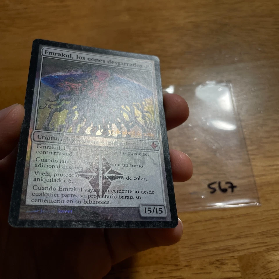 ⚙️ Emrakul, the Aeon Torn FOIL SP - Pre-Release ROE Rise of the Eldrazi MTG 567 - Image 4 of 4