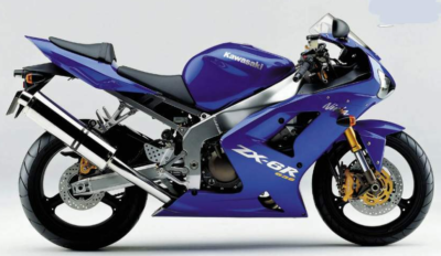 Kawasaki ZX6R Ninja ZX-6R stainless steel exhaust studs and flange