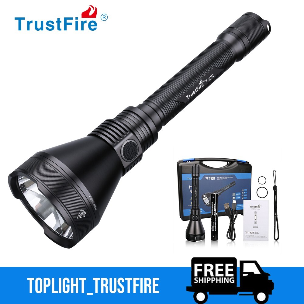 TrustFire T90R High Power 4800 Lumens LED Hunting Flashlight