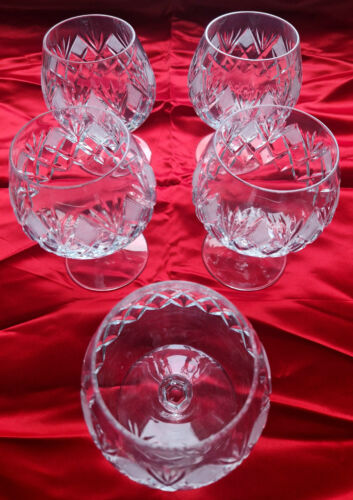 5 Cognacgläser Brandy Cognacschwenker Kristall - Bild 1 von 2