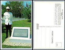Postal de las Bahamas - Monumento al árbol de Nassau, Ficus Benjamina plantado por JFK D13
