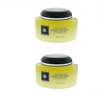 LOT OF 2 Swisa Beauty Dead Sea Mineral Salt Scrub Treatment For Hands & Feet