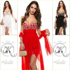 Koucla Cocktail Dress Evening Dress Mini Dress Rhinestone
