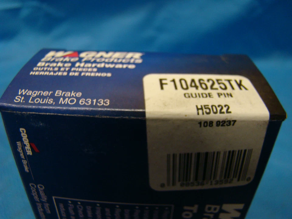 Brake Caliper Bolt Pin pair H5022 F104625TK BMW Mercedes Mini - Image 3 of 4