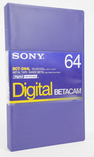 SONY BCT-D64L Digital BETACAM Video Cassette NEW Perfect Tape wrap 