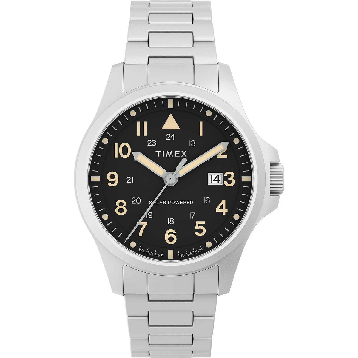 Timex Men's E-Line Expansion Band - Orologio - silver tone/argentato