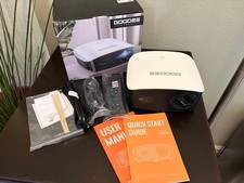 Goodee YG600 Mini Smart Projector - WiFi Bluetooth App Library FHD 4K
