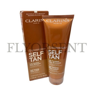 CLARINS Self Tanning Milky-Lotion For Face & Body 125 mL /4.2 Oz