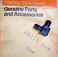 HARLEY AERMACCHI NOS CRANKCASE BREATHER FITTING 74-78 SX250, SS250, 26215-74P