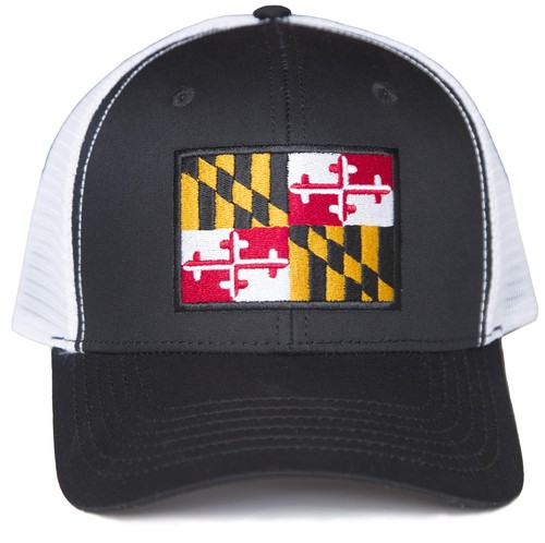 Gorra de béisbol de camionero con bandera de Maryland Snapback - Imagen 5 de 7