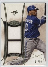 2014 Topps Tier One Relics Dual /50 Edwin Encarnacion #DR-EEC 0l2q