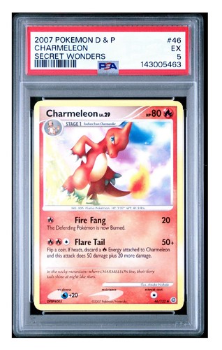 Charmeleon graded PSA 5 for sale on eBay