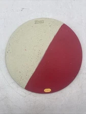 Vibram Ibex Disc Golf Midrange 176 G Rubber OOP Red & White Early Run