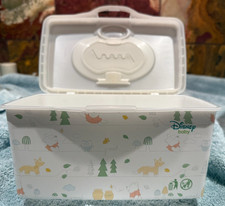 Huggies Disney Winnie The Pooh Forest Friends White Empty Pop Up Wipes Container