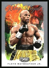 Floyd Mayweather Jr. 2025 Combat Anthology Ring Royalty Silver #17 