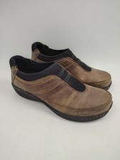 Aetrex Kimber Comfort Slip-on Shoes Brown / Black BB303W Women's 6-6.5