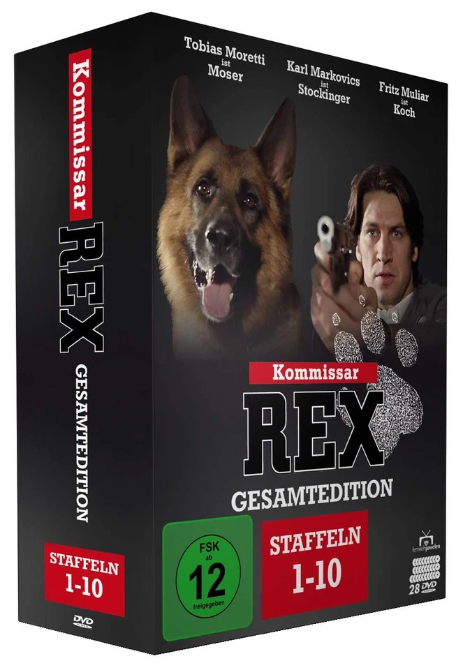 Kommissar Rex - Gesamtedition (Staffeln 1-10) (28 Discs) (DVD) Heinz Weixelbraun - Image 4 of 4