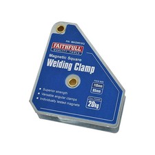 Image of Faithfull Welding Magnet Square 100 x 95mm
