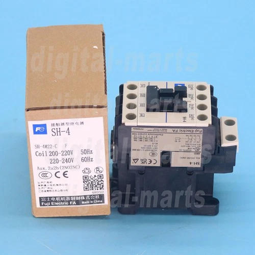 One For FUJI New SH-4 AC220V Contactor In Box Free Shipping