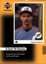 2001 Upper Deck Evolution e-Card Classics #EC3 Randy Johnson 89 Card