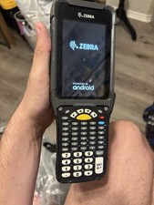 Zebra Mc930b Mobile Computer Barcode Scanner With Battery READ
