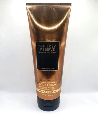 Bath & Body Works Men's Whiskey Reserve Ultimate Hydration Body Cream #9085