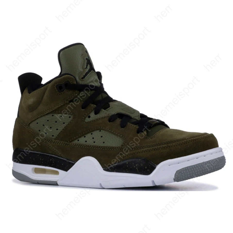 Air Jordan Son Of Mars Low Olive Canvas 580603-300 Foto 3 de 4