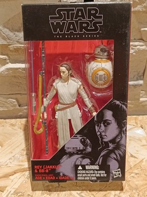 Hasbro Star Wars 6inch Black Series red #02 Rey Jakku & BB-8 2015 noch NEU OVP
