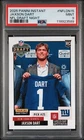 Jaxson Dart 2025 Panini Instant NFL Draft Night Rookie RC PSA 9 NY Giants