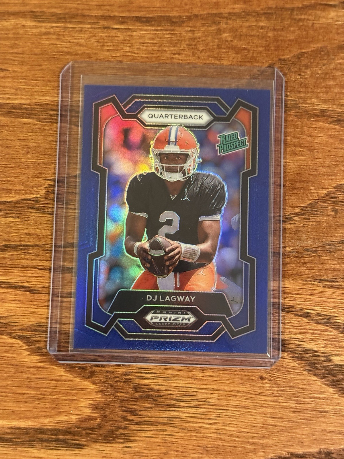 2024 Panini Prizm Draft Picks - DJ Lagway #182 Blue Prizm /199 (RC)