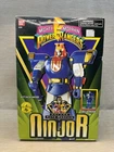 Vintage 1994 Mighty Morphin Power Rangers Deluxe Auto Morphin Ninjor with Box