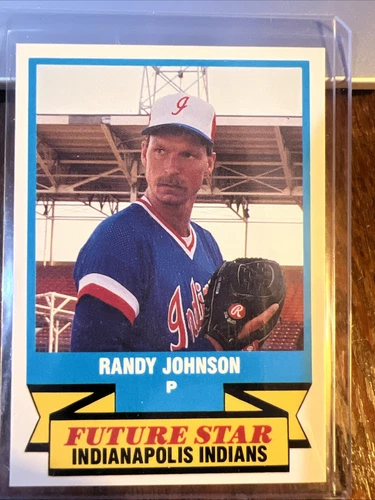 Randy Johnson 1989 CMC AAA All-Stars/Future Stars Rookie RC #13 HOF Mariners