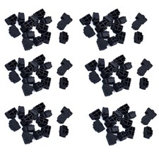 100pcs RJ45 Dust Cover Caps Ethernet Hub Port Protector Plugs for Laptop,3389