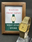 [Excellent] Vintage Seiko Dolce 7731-5000 Gold Quartz Men Watch From JAPAN