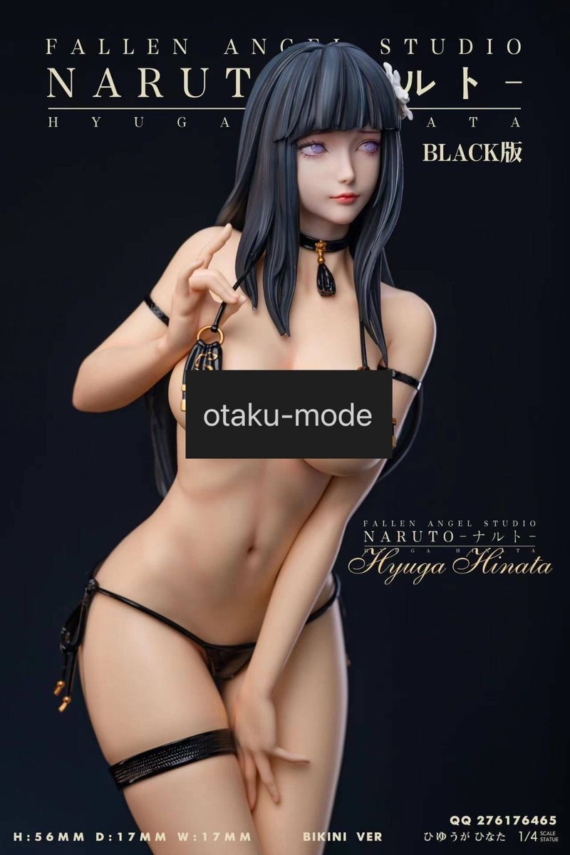 FA Studio Hyuga Hinata 1/4 Resin Statue Figure Black Swimsuit CAST OFF IN  STOCK