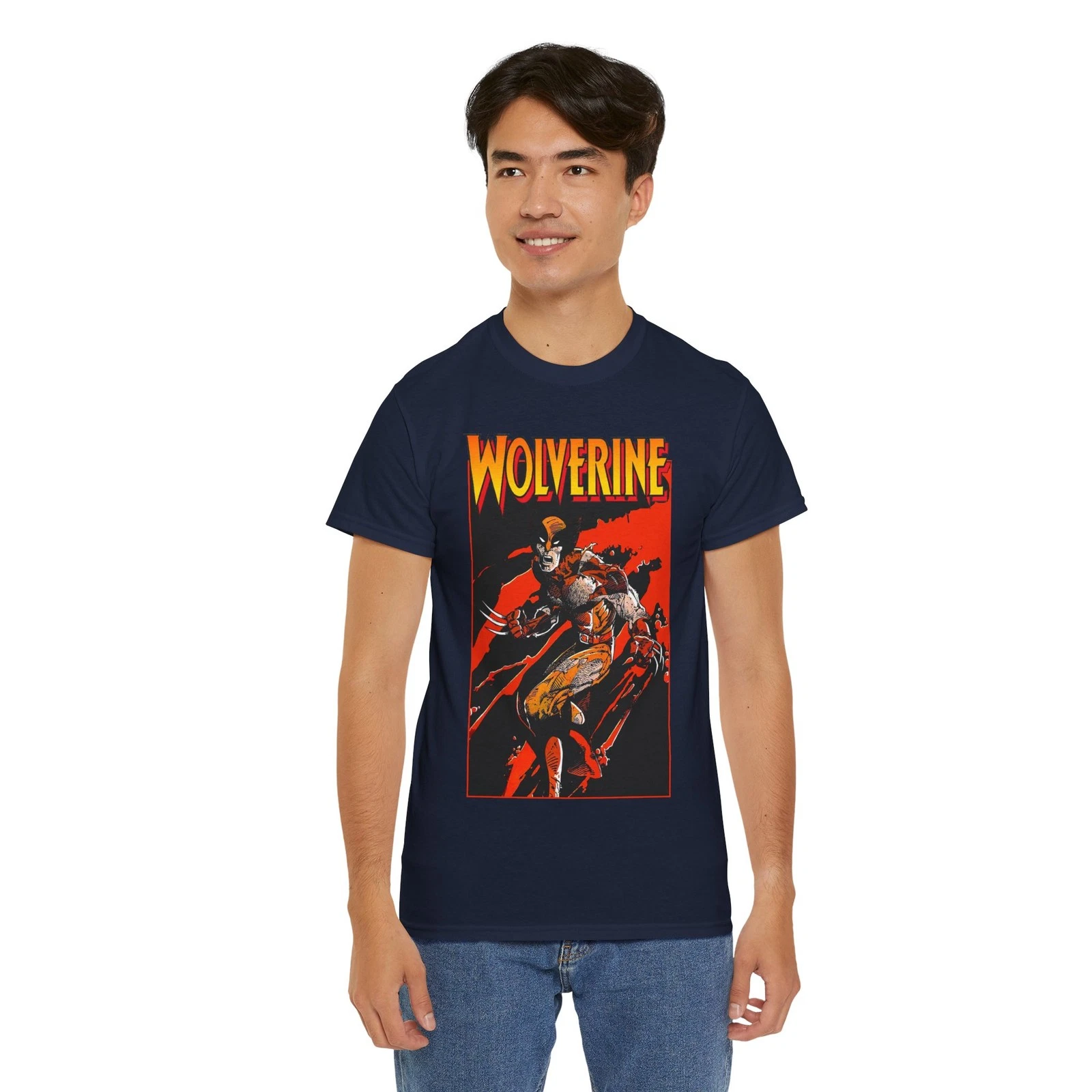 Wolverine T-Shirt - Barry Windsor-Smith Art - Marvel Comics - Uncanny X-Men